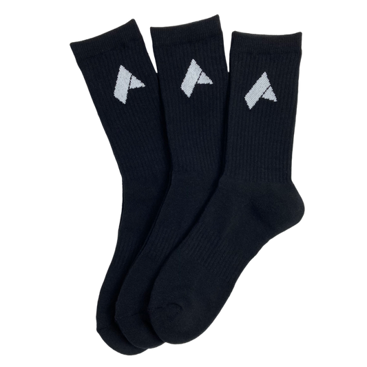 Icon Crew Socks 3 Pack