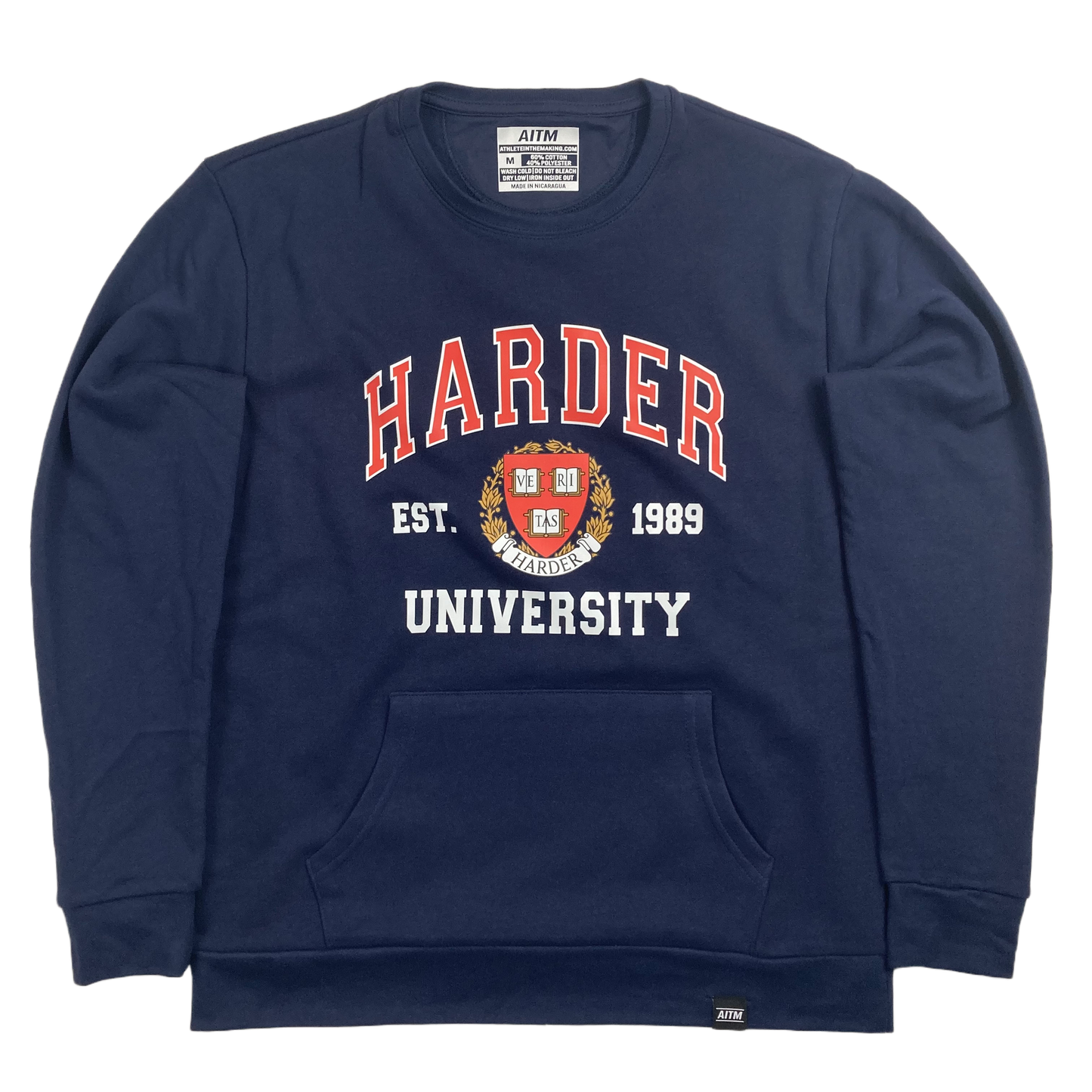 Harder University Sweatshirt w/Pocket