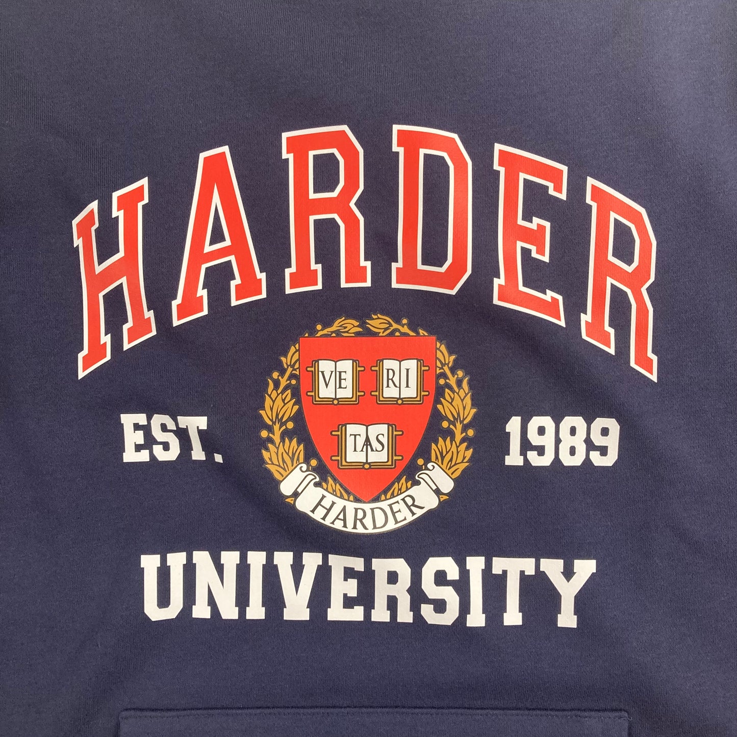 Harder University Sweatshirt w/Pocket